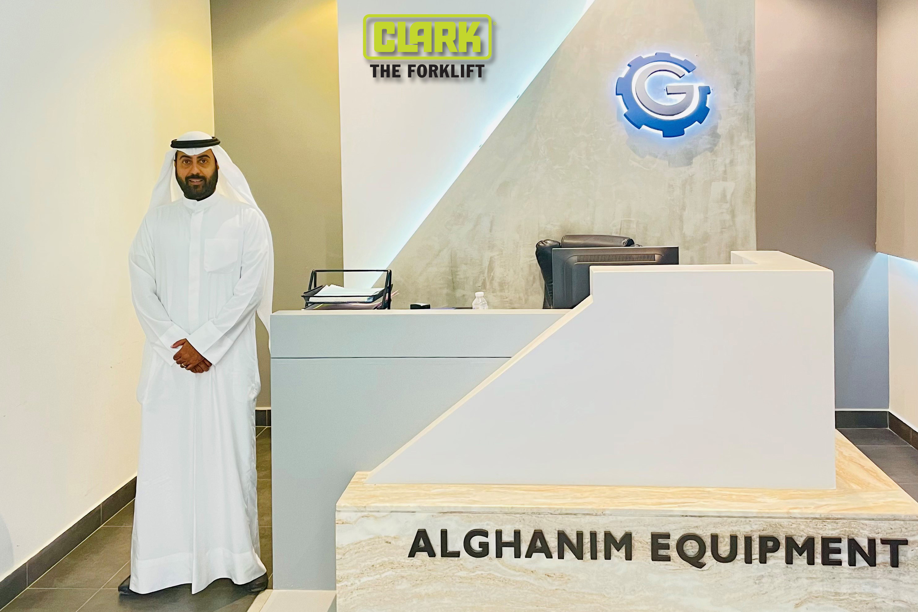 Clark confía en Alghanim Equipment Company para hacerse cargo de todas