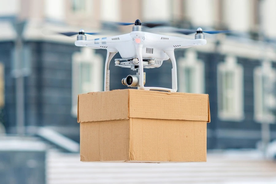 Transporte best sale con drones