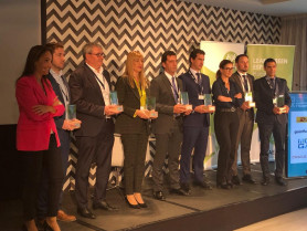 Recogida Premio Lean & Green de Carreras