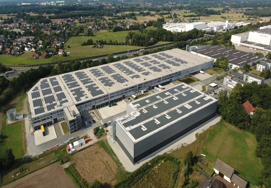 Arvato Logistics campus in Guetersloh