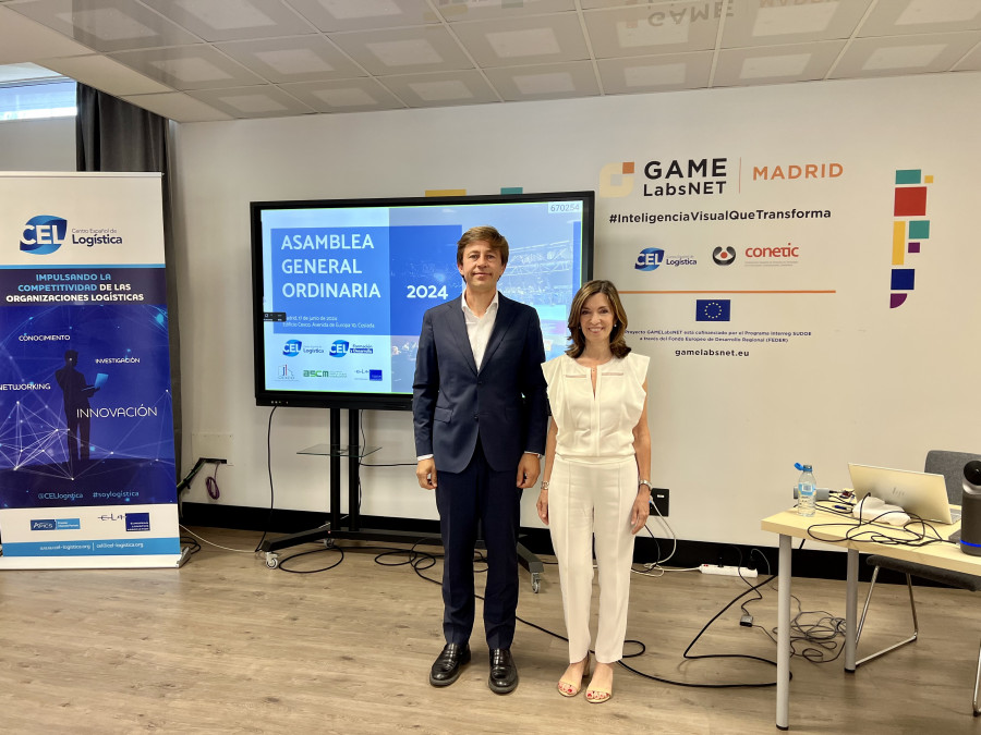 CEL Ramón García y Ana González en la Asamblea Ordinaria de CEL 2024