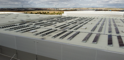 FM Logistics paneles solares illescas