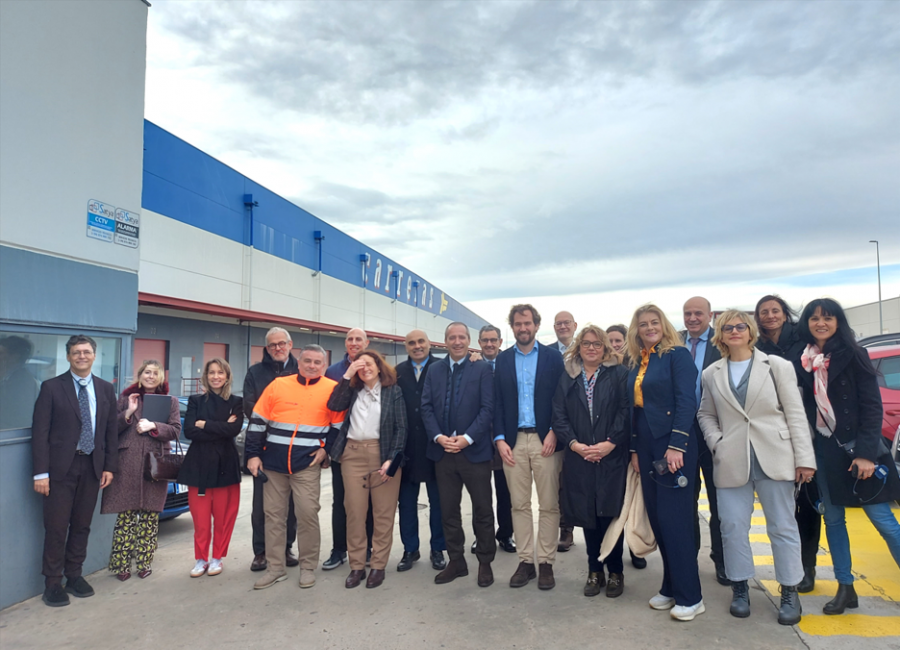 Carreras Visita Eurodiputados Zaragoza