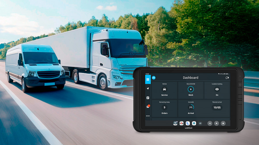 Webfleet wf pro x lcv truck